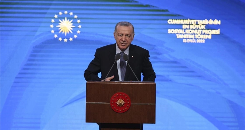 اردوغان يعلن عن اكبر مشروع اسكاني في تاريخ تركيا